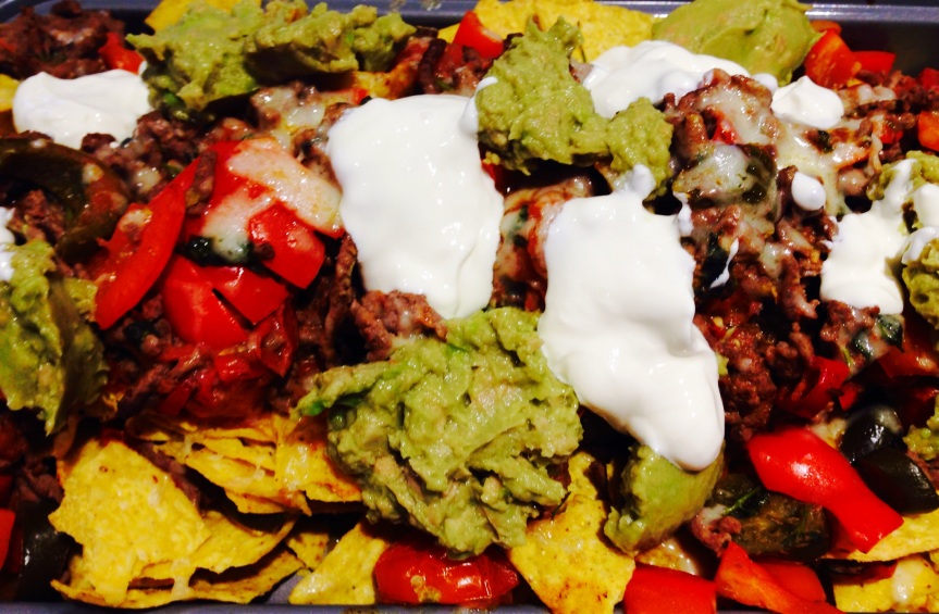 Counting down to Mexico with clean, spicy beef nachos